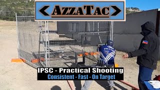 AzzaTac IPSC practical pistol shooting - Quick and Awkward