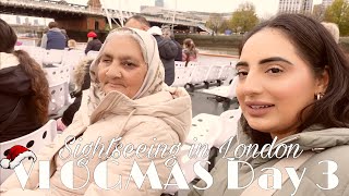 VLOGMAS DAY 3 | TAKING MY DESI NANI SIGHTSEEING IN LONDON | AMAN BRAR | TAUR BEAUTY