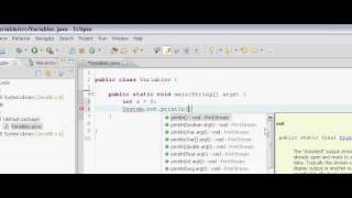 Tutorial Java en Español - Capitulo 03 - Variables