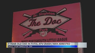 7-year-old dies in ATV crash in Scioto County, Ohio; man arrested