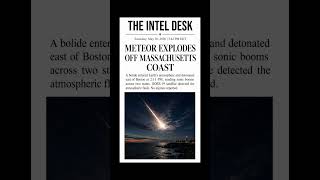 Meteor Explosion Rocks Boston & Rhode Island