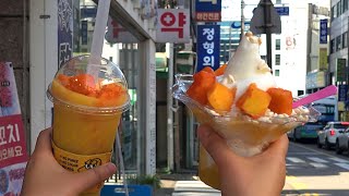 一度お召し上がりください！韓国で流行中の「Kkakdugi Mango Juice」