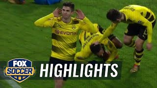 Christian Pulisic nets game-winning goal against Hoffenheim | 2017-18 Bundesliga Highlights