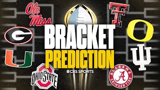 UPDATED College Football Playoff Predictions: HUGE Quarterfinal upset & National Champion pick 🏆