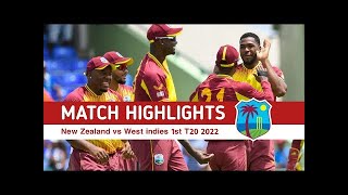 New Zealand vs West Indies | NZ vs WI 1st T20 Highlights 2022 | Boogeymaan Gaming