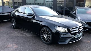 2017 67 MERCEDES-BENZ E-CLASS 2.0 E 220 D AMG LINE 4d 192 BHP KS67JUJ