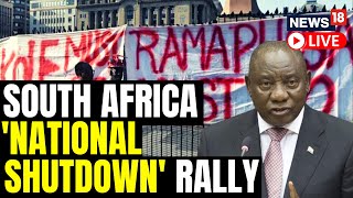 Protest Erupts In South Africa Against President Cyril Ramaphosa | South Africa News LIVE | News18
