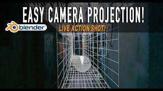 Simple Camera Projection in Blender: For Better CGI Integration w/ Live Action