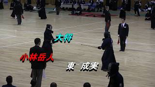 【高校剣道】　平成29年度北海道高校新人戦　男子団体戦準々決勝　札幌第一Ｘ双葉