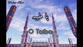 Ya Taiba | Ayesha Abdul Basit | Lyrics in Arabic & English
