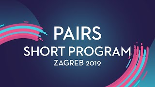 Letizia Roscher / Luis Schuster (GER) | Pairs Short Program | Zagreb 2019