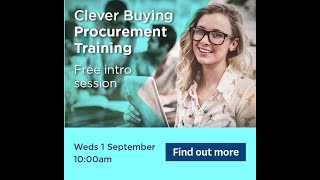 Webinar: Fully Funded NZQA Level 6 Procurement Training