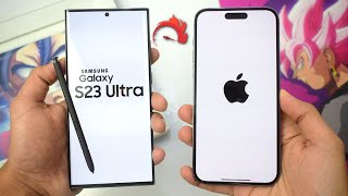 Samsung S23 Ultra vs iPhone 14 Pro Max - SPEED TEST!