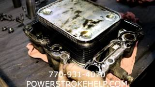 EGR COOLER REPLACEMENT ON 6.0L POWERSTROKE 3 in series