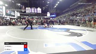 120 Lbs Consi Of 16 #2 - Jabari Hinson, Iowa Vs Cooper Hilton, Tennessee De86