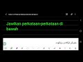 Tahun 4 / Kata Pinjaman Bahasa Arab / Latihan