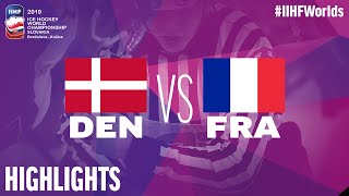 Denmark vs. France | Highlights | 2019 IIHF Ice Hockey World Championship