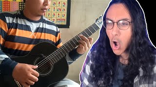 ROMANTIC AND DARK! Alip Ba Ta - Wali Yank Fingerstyle Cover - Musician Reacts!