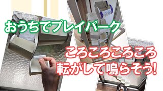 おうちでプレイパーク「転がして遊ぼう！コロコロ転がし機」