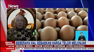 Ketum Asosiasi Peternak Layer Nasional: Beberapa Hal Sebabkan Harga Telur Naik #iNewsSiang 28/08