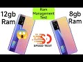 Realme X7 Max 12gb vs 8gb Ram Management Speedtest Compa#realmex7max rison Shocking Results #realme