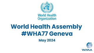 Constituency Intervention WHO WHA 77: 13.4 Pandemic Prevention, Preparedness, and Response