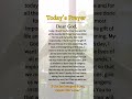 morning prayer starting your day with god do not skip this prayer prayer morningprayer