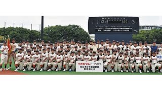 関東代表　東京　江戸川区立上一色中学　第３９回全日本少年軟式野球大会　シートノック