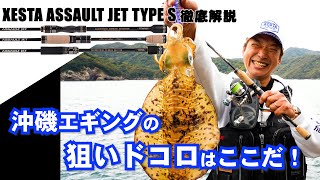 沖磯エギングでは「重たい潮」を狙え！【池内修次】