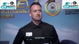 Chinese 8 ball Masters Final 2017 Zhang Kunpeng Vs Gareth Potts