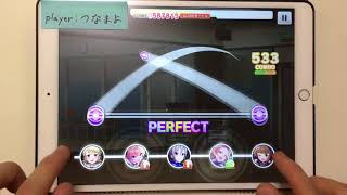 【デレステAP】 双翼の独奏歌 (MASTER+) ALL Perfect/フルコンボ 手元