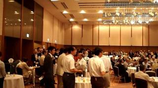 20100619東京北星会　校歌斉唱