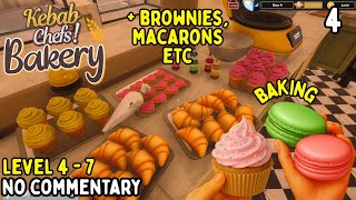 Kebab Chefs Bakery DLC!! BAKING NEW PASTRIES!! 🥨🥯 Longplay No Commentary #4