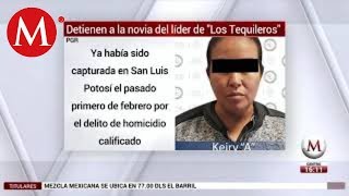 Recapturan en Jalisco a novia del líder de Los Tequileros