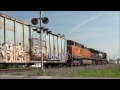 norfolk southern manifest passes wabash central train cnur 7 in bluffton indiana