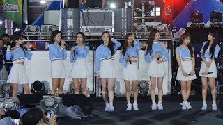 [4K] 180630 우주소녀 전체 직캠 (WJSN) - 인사 \u0026 멘트모음 \u0026 퇴장 @쌍사파티(포항 상대동 젊음의거리)/Fancam By 쵸리(Chori)