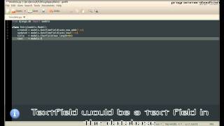 Create First Model - Full Web Framework Python Django Tutorial VII Blog - Linux/Ubuntu/Windows