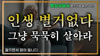 너무 애쓰지 말고 흘러가는 대로 사세요 / 불교경전