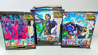 フルコンプするまで開封!仮面ライダー色紙ＡＲＴセレクションFeat.仮面ライダーW 全２４種 KamenRider W SHIKISHI ART Selection 仮面ライダーW 色紙アート 食玩