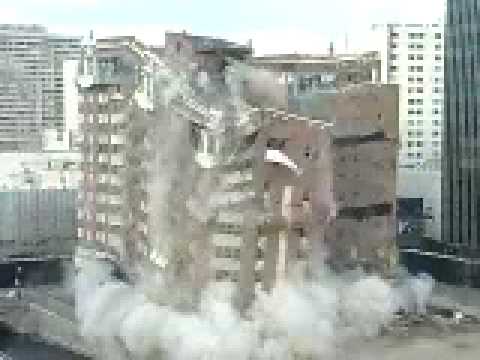 Building Falling Youtube