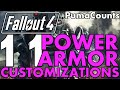 Top 11 Best Power Armor Customizations, Modifications and Paints in Fallout 4 #PumaCounts