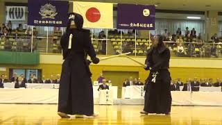 17th All Japan 8-dan Kendo Championships - SF1 - Takeuchi Tsukasa vs. Eiga Naoki
