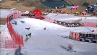 スノーボード世界選手権 La Molina(SPA) 男子SBX ファイナル(Small \u0026 Big)