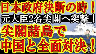 【尖閣諸島で大波乱！『日本政府が中国政府と全面対決を決断か！上陸許可来るぞぉ！』元大臣2名に青山繫晴議員が尖閣に突撃！】石垣市の中山市長が国会議員を巻き込むことに大成功！そして俺は知ってるぞ！稲田朋美