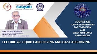 Lecture 26 : Liquid Carburizing and Gas Carburizing