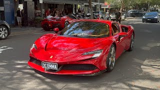 INSANE Car Spotting at Double Bay! (2x SF90, 911 Speedster, Bugatti Type 35 and more!)