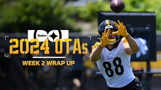 Sideline Report: Wrapping up Week 2 of 2024 OTAs | Pittsburgh Steelers