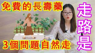 走路是免費的“長壽藥”，喜歡走路的人，3個問題可能悄悄走掉【侃侃養生】