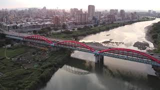 River \u0026 Bridge footage 001-永福橋空拍