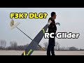 What is F3K DLG Glider RC Plane, 试玩F3K航模滑翔机，飞一天仅需2个馒头